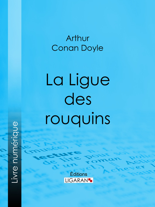 Cover image for La Ligue des rouquins
